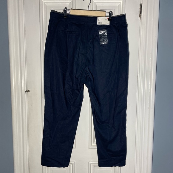 Uniqlo Linen cotton tapered trouser size XXL NWT - Picture 3 of 14